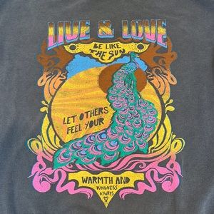 Urban Outfitters | Tops | Project Social T Urban Outfitters Live Love  Graphic Sweatshirt | Poshmark